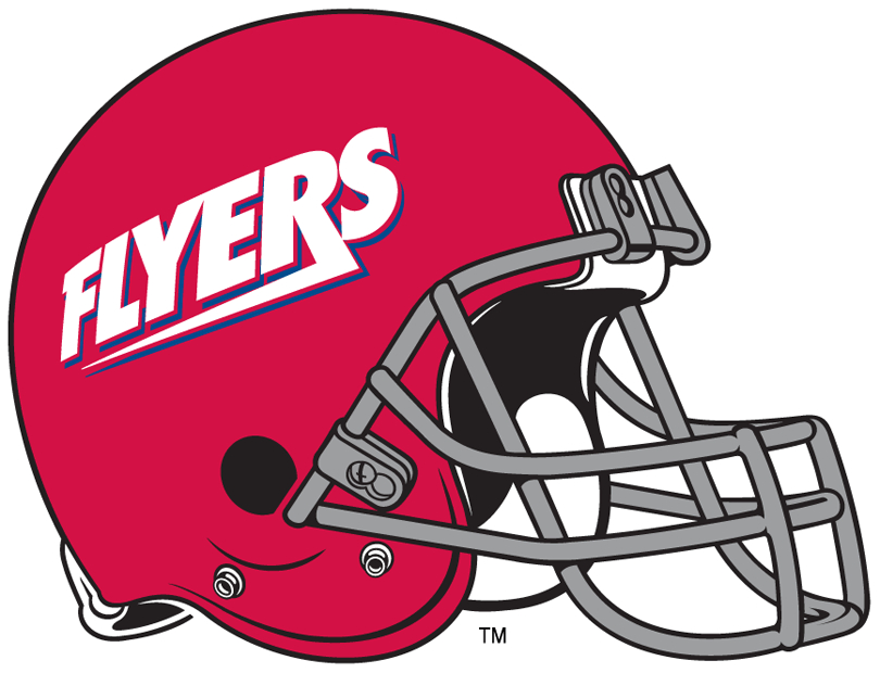 Dayton Flyers 1995-2013 Helmet Logo iron on paper